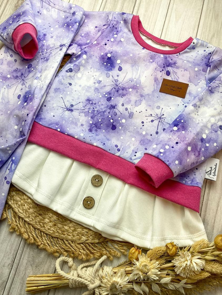 Flecken Lila Wintervorbestellung